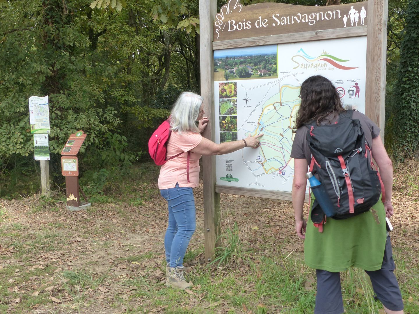 Le bois de Sauvagnon à VTT