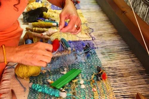 Ici, nos savoir-faire - Visite Atelier Sylvie Boyer Tissage d'Art, Penne-d'Agenais - photo 5