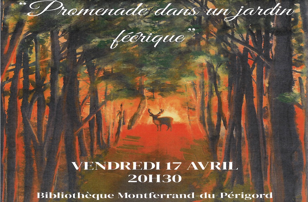 Promenade dans un jardin féérique