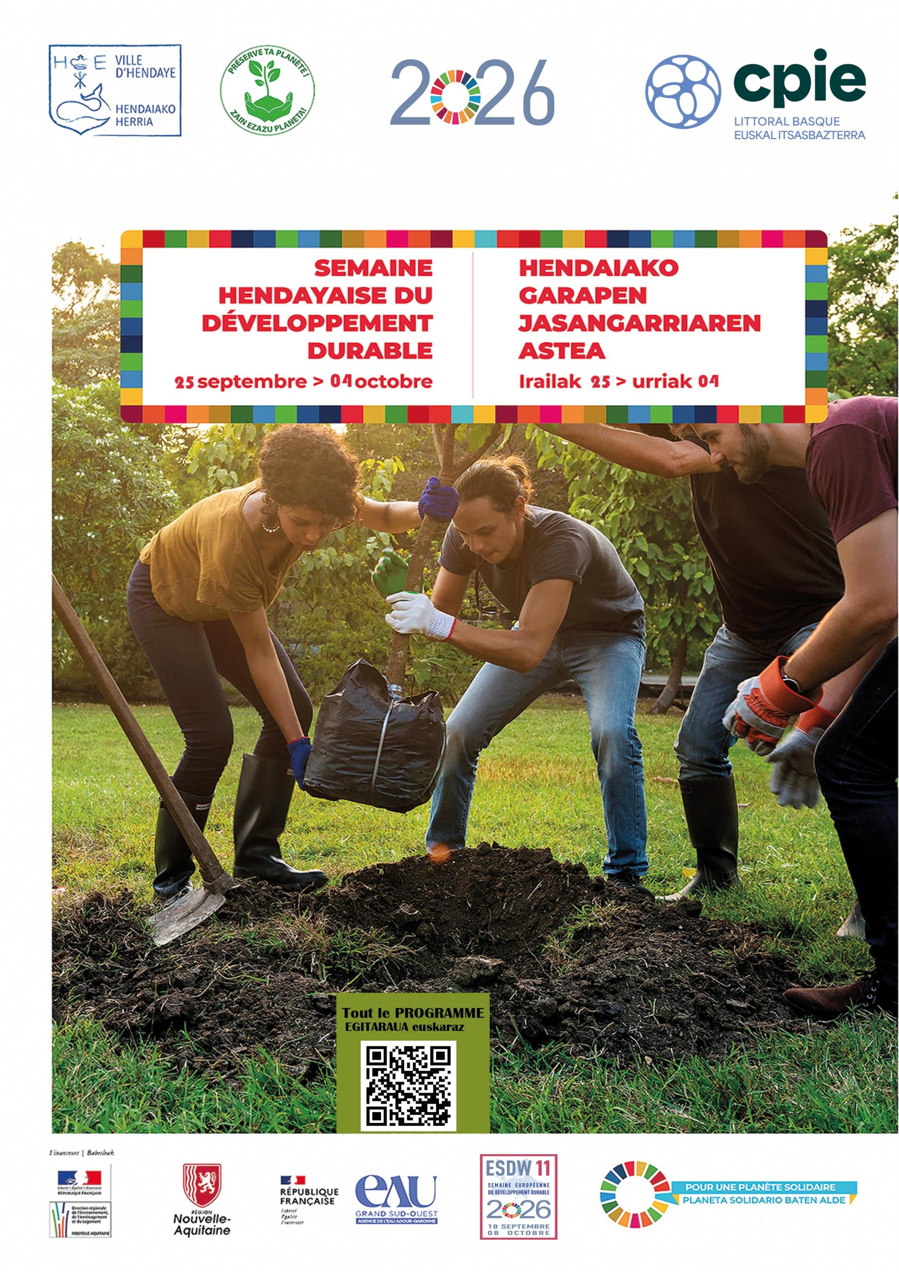 Semaine du développement durable - Exposition "Goodplanet" sur les 17 objectifs