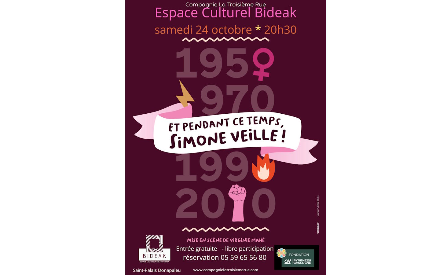 Théâtre "Et pendant ce temps, Simone veille!"