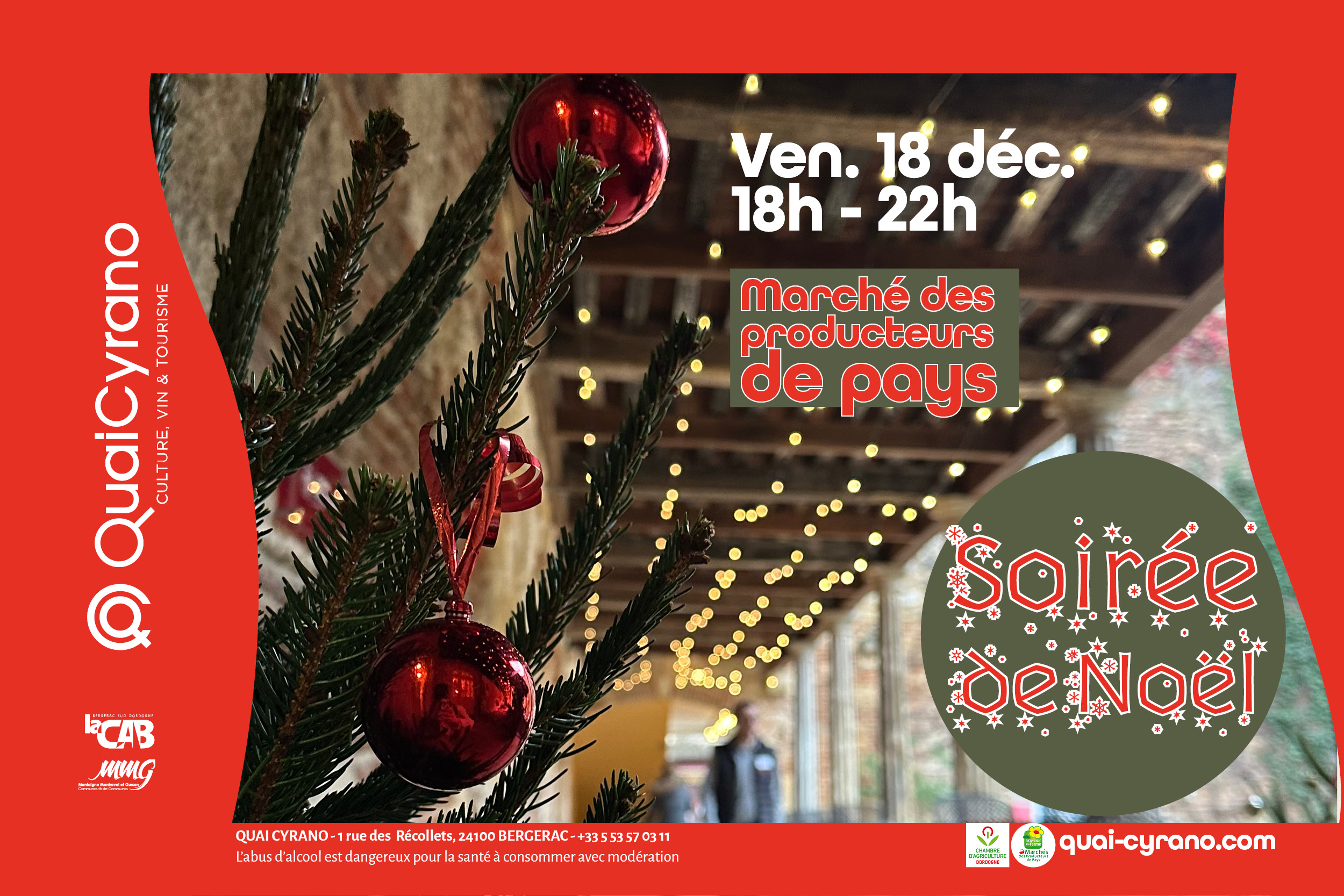 Marché gourmand & soirée de Noël