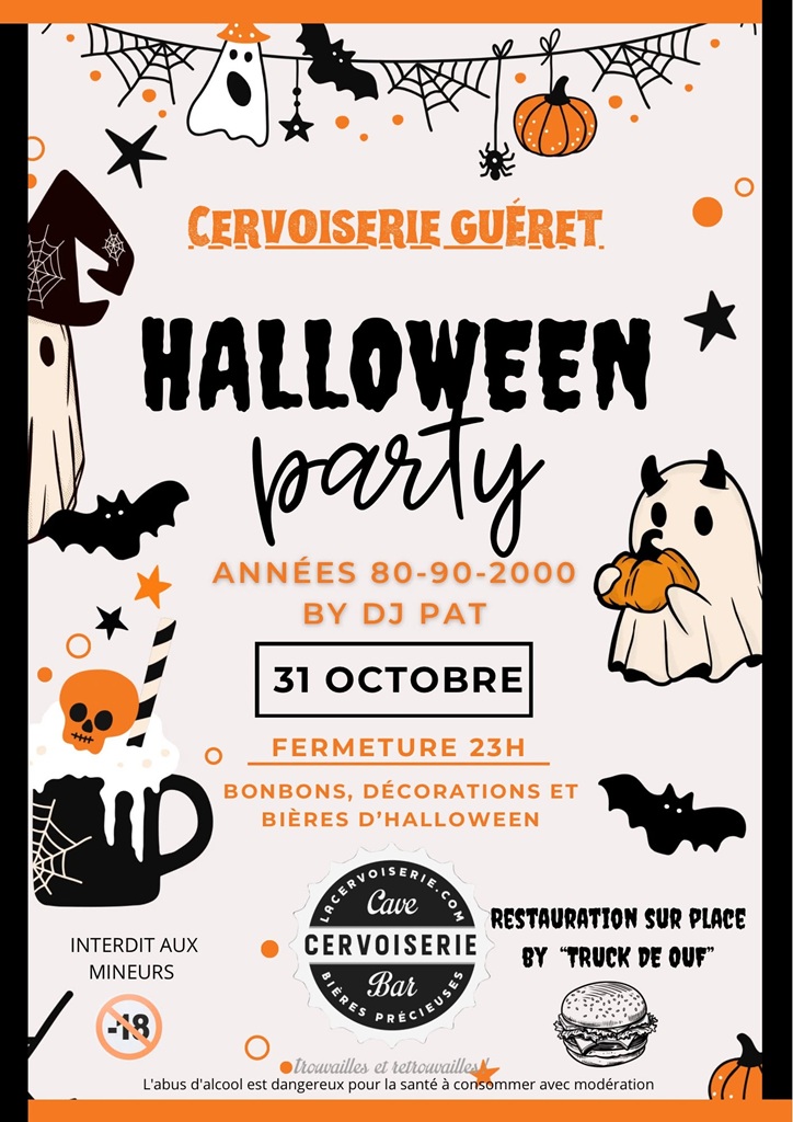 Halloween party à la Cervoiserie