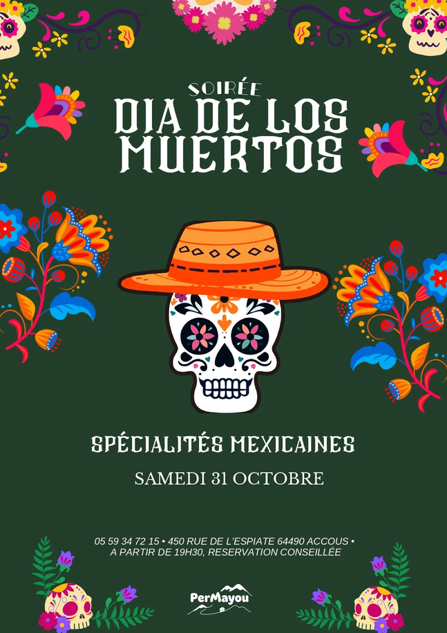 Soirée mexicaine – Dia de los muertos