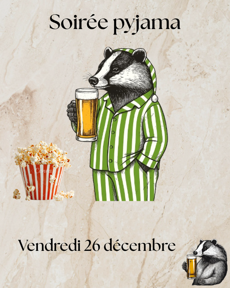 Soirée pyjama Soirée pyjama