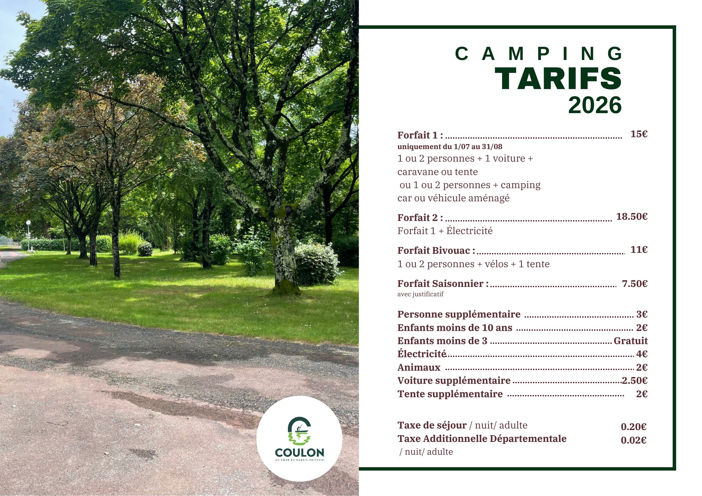 Camping municipal de Coulon