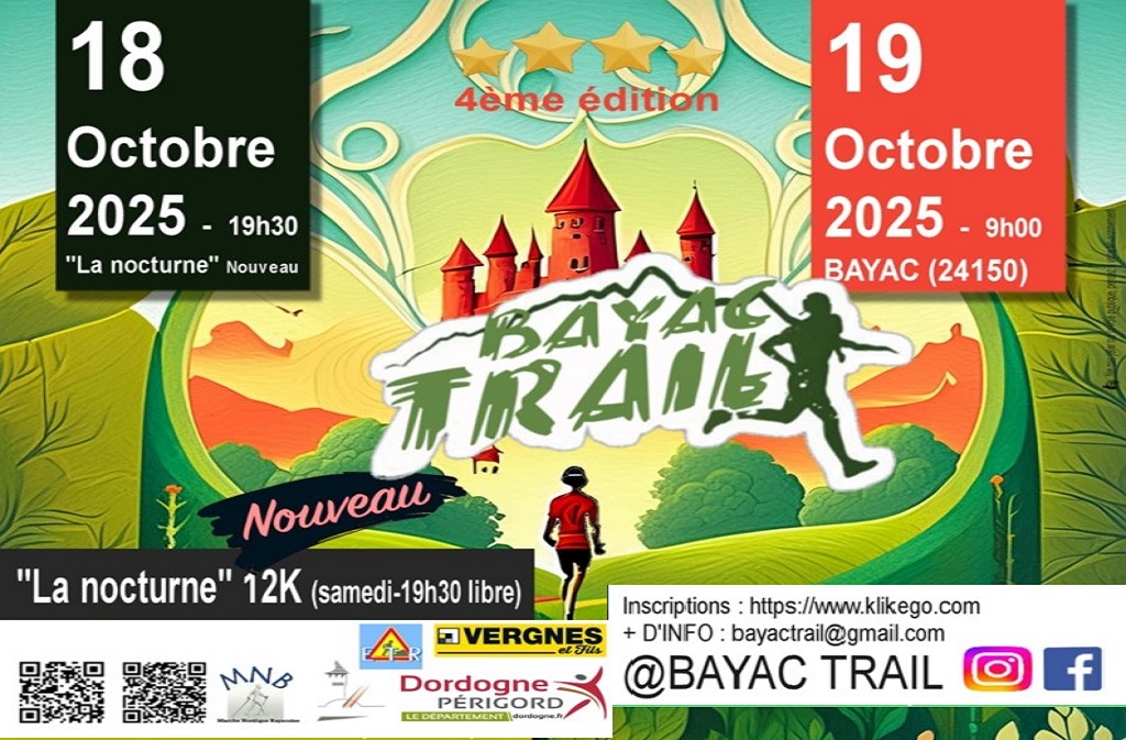 4ème édition Bayac trail