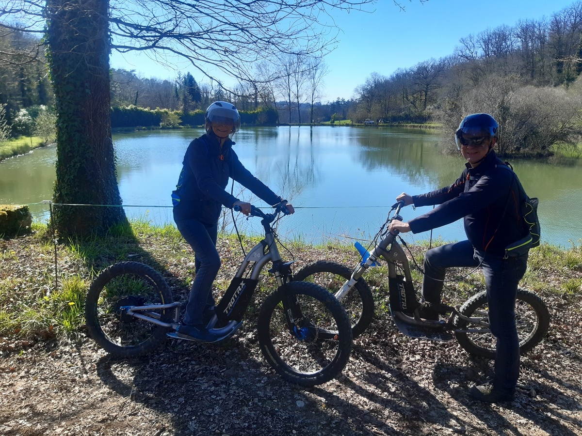 Les trottinettes du Périgord Vert