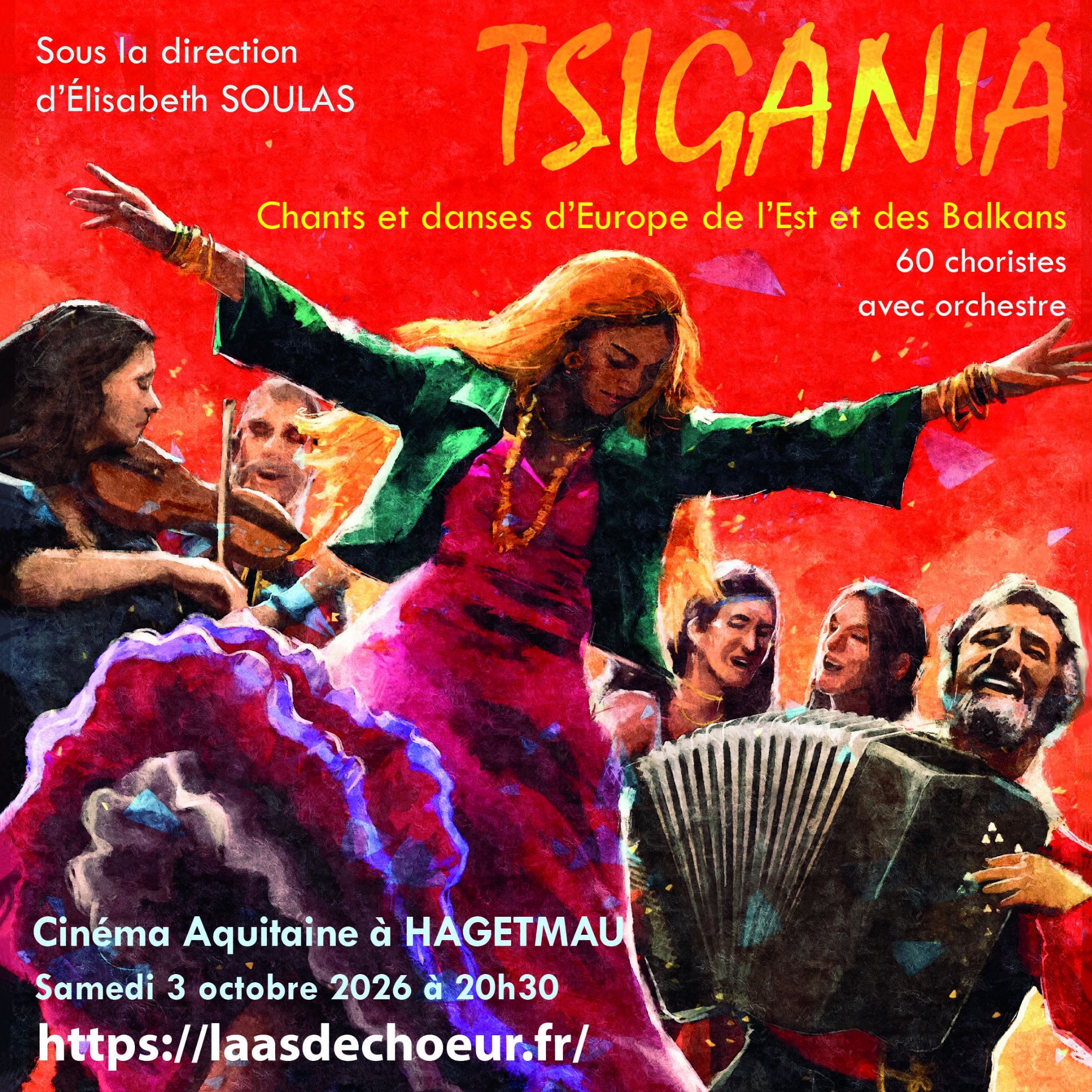TSIGANIA - Chants et danses d'Europe de l'Est et des Balkans