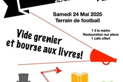 Vide-greniers et bourse aux livres 