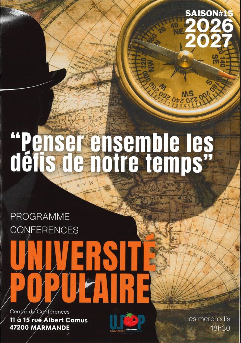 Conférence U.POP "A la recherche du Tao du corps" par Vincent GUERARD — visuel événement
