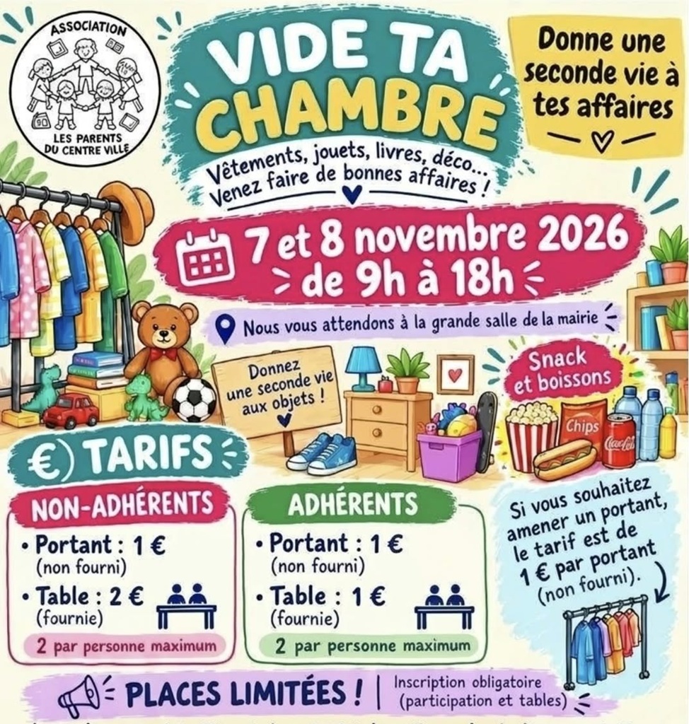 Vide ta chambre