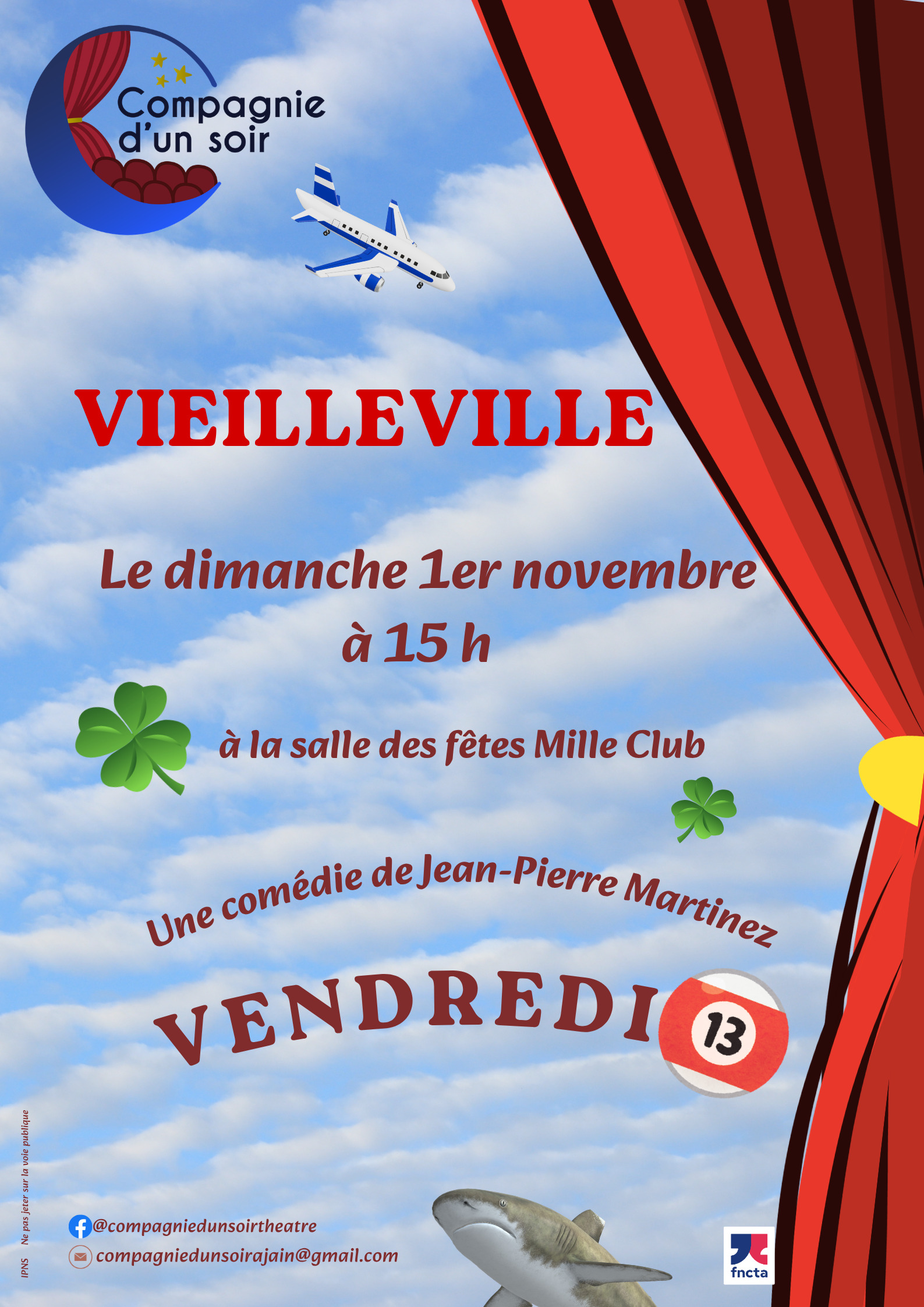 Théâtre : "Vendredi 13"