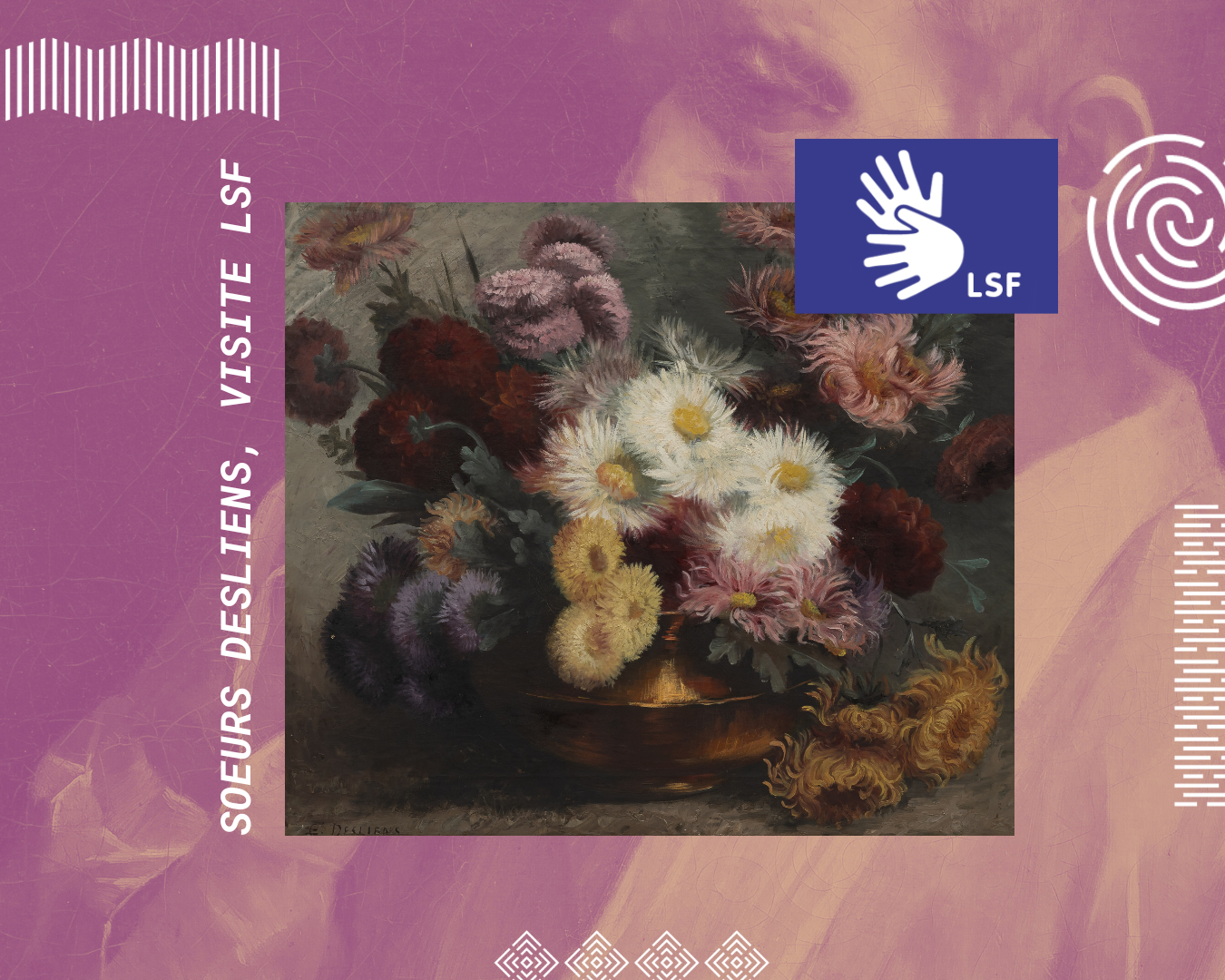 Cité de l'Accordéon et des Patrimoine - Visite LSF : exposition Cécile et Marie Desliens
