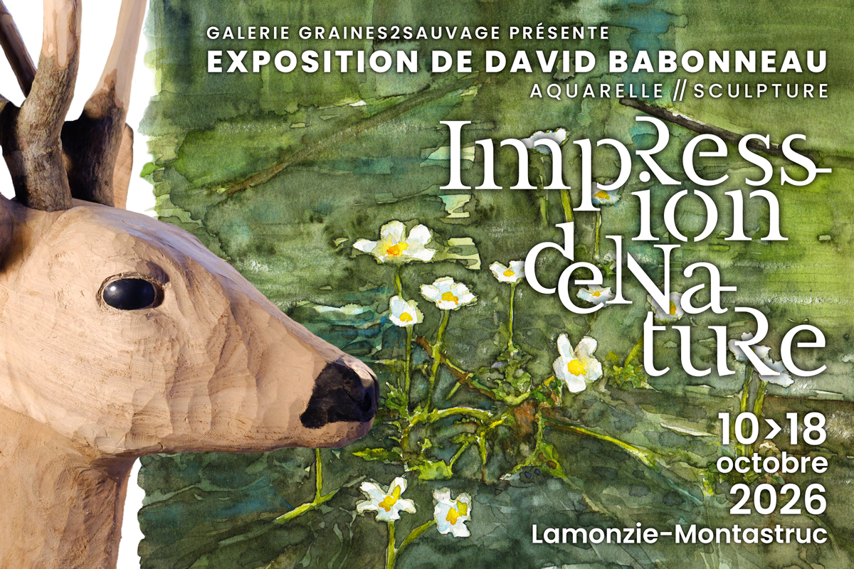 Exposition d’aquarelles et de sculpture 