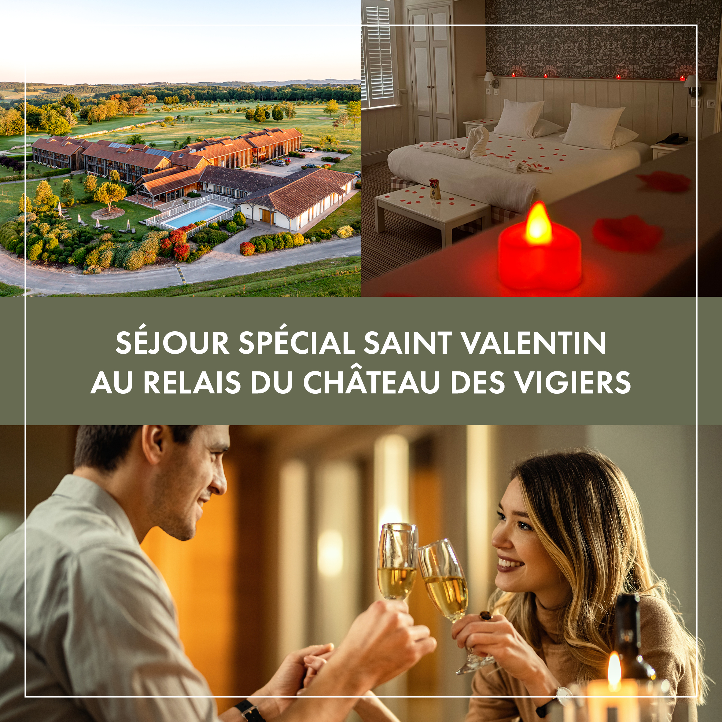 Séjour spécial Saint Valentin | Chateau des Vigiers