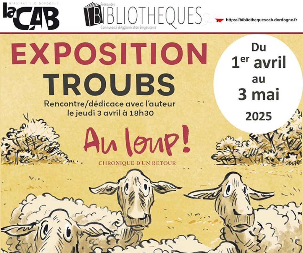 Exposition : Troubs au loup : Chronique d'un retour : les éditions Rackham