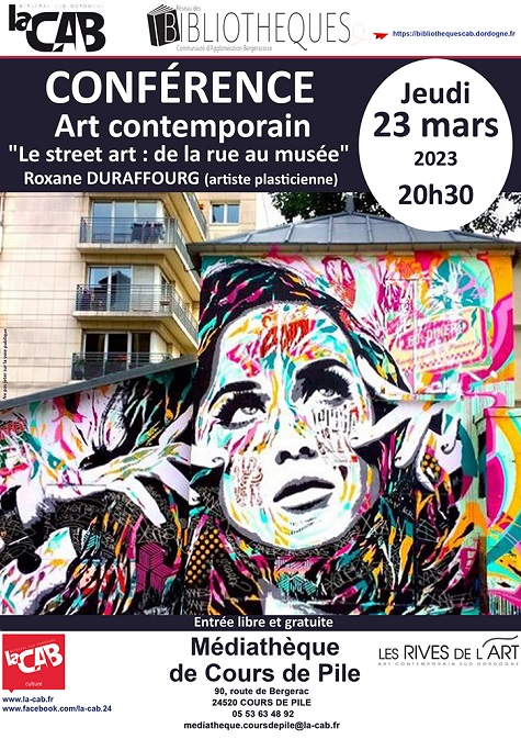 Conférence : Le street art, de la rue au musée