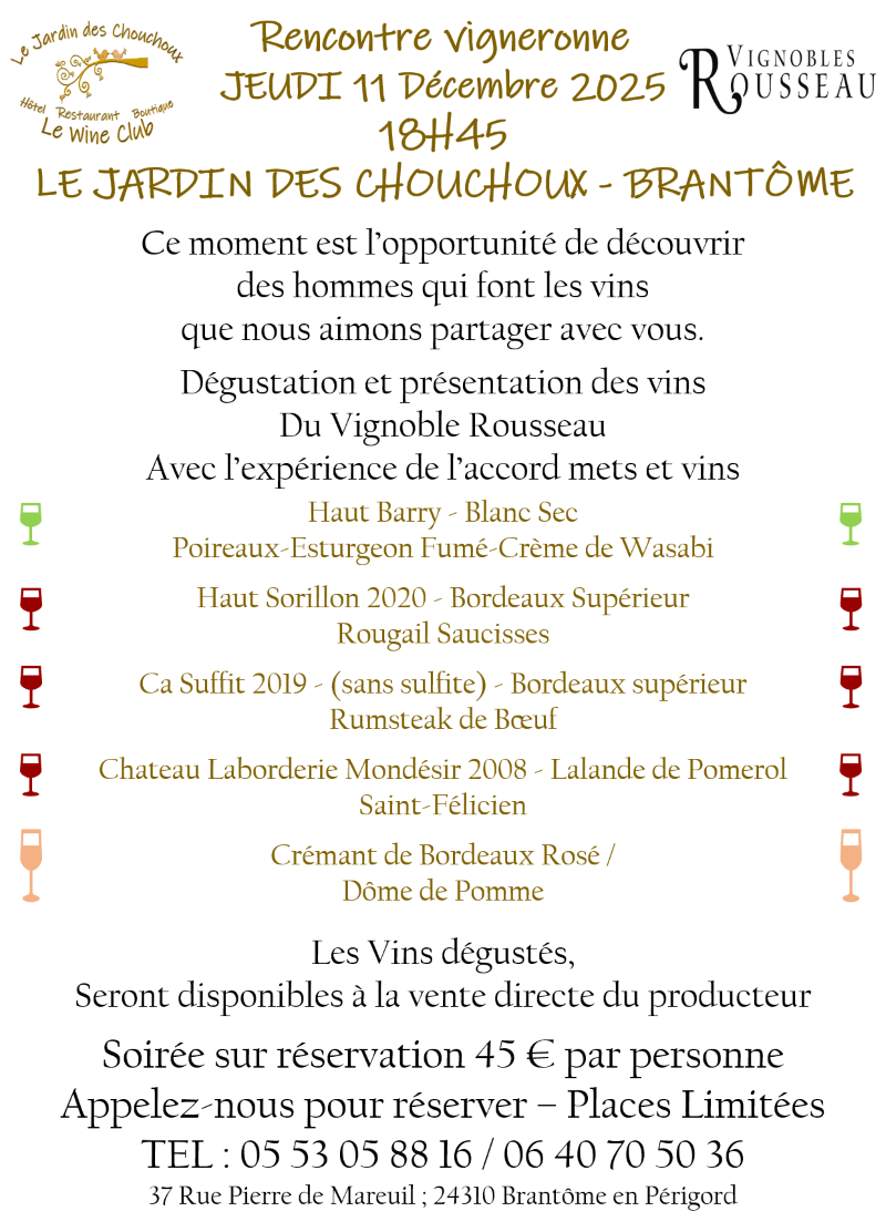 Rencontre vigneronne Rencontre vigneronne
