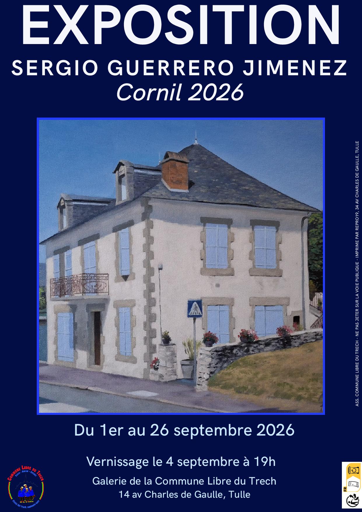 Galerie de la Commune Libre du Trech - Exposition : Sergio Guerrera Jimenez Cornil 2026