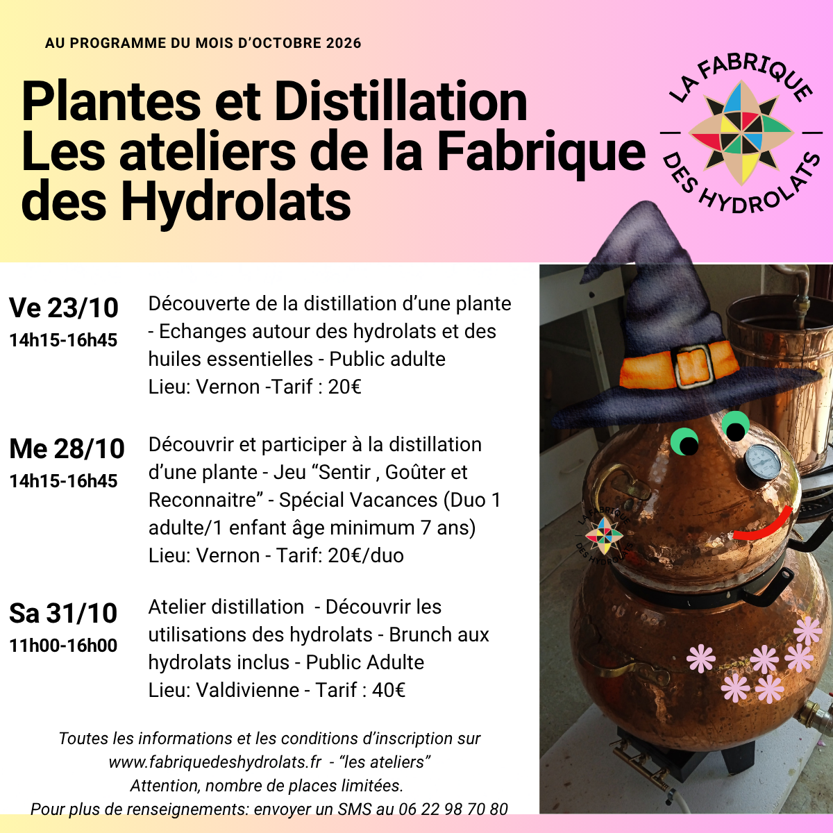 ATELIER PLANTES & DISTILLATION