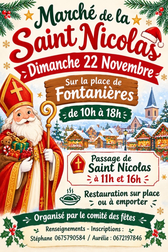 Photo de couverture - Marché de la Saint-Nicolas