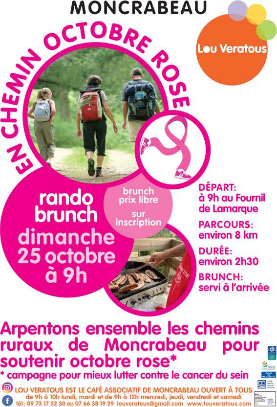 Octobre Rose à Moncrabeau