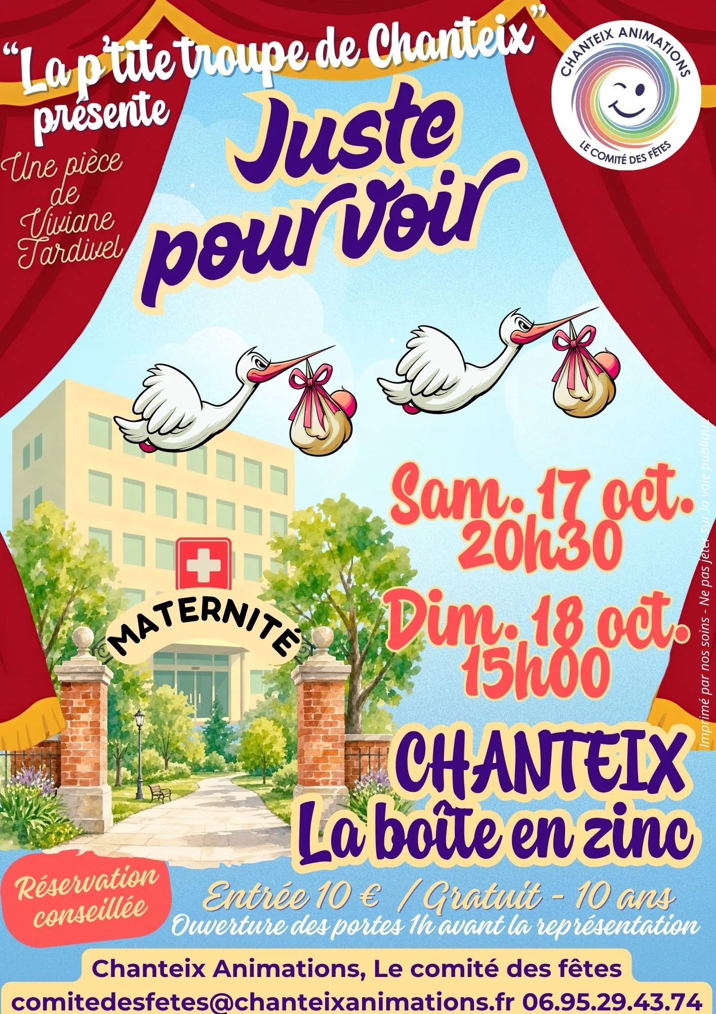 Théâtre " Juste pour voir"