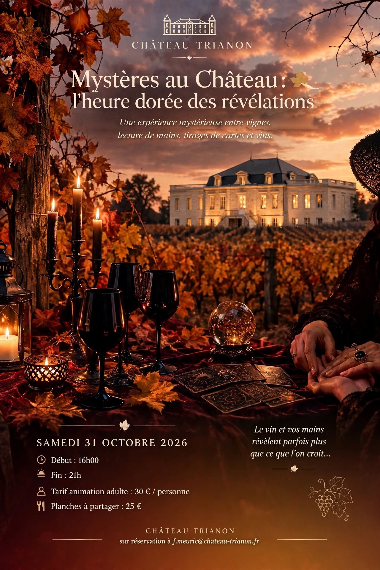 Mystères au Château - Château Trianon