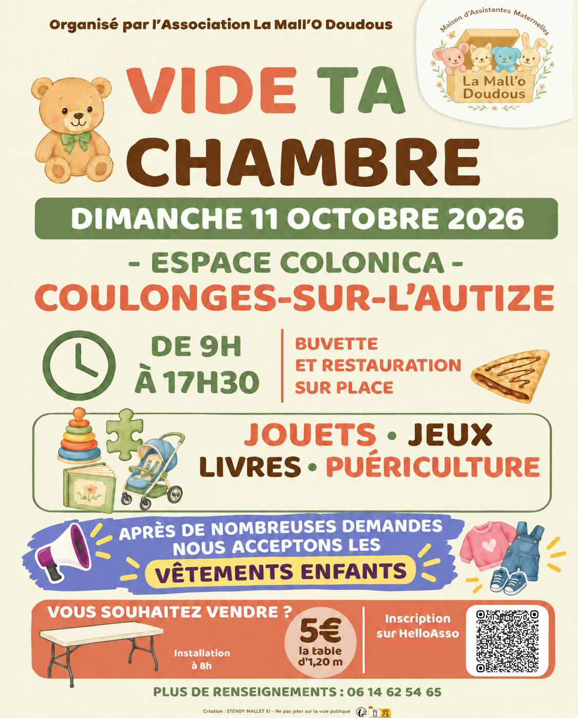 Vide ta chambre