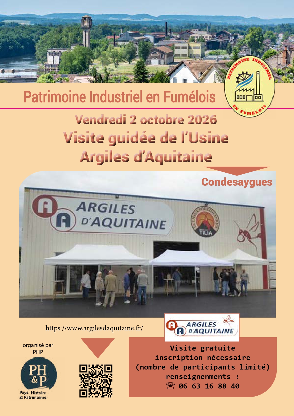 Journées Industrielles en Fumélois : Argiles d'Aquitaine Condezaygues