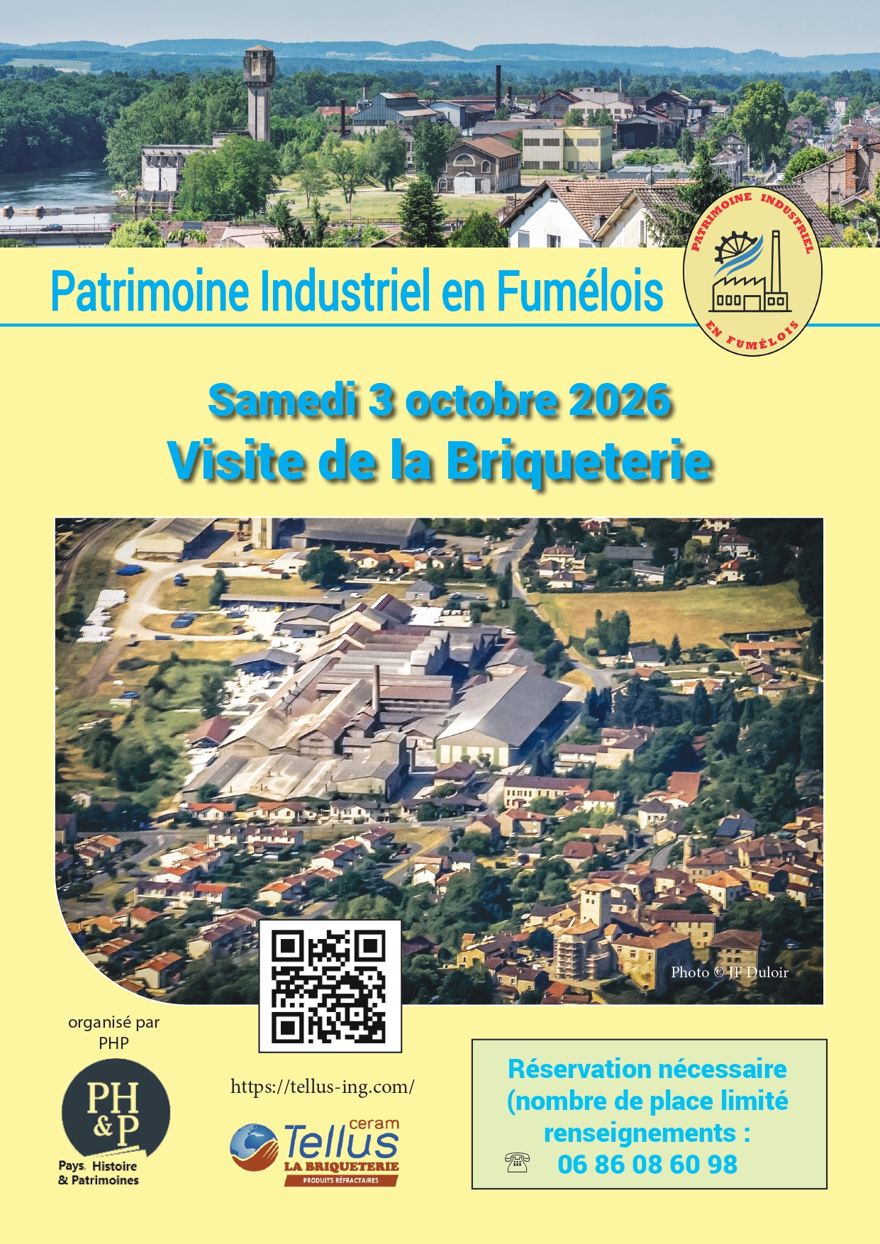 Journées Industrielles en Fumélois : Briqueterie Tellus Ceram