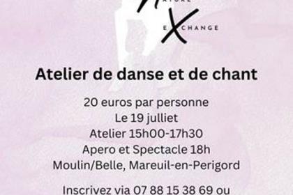 Atelier et spectacle de danse et de chant 
