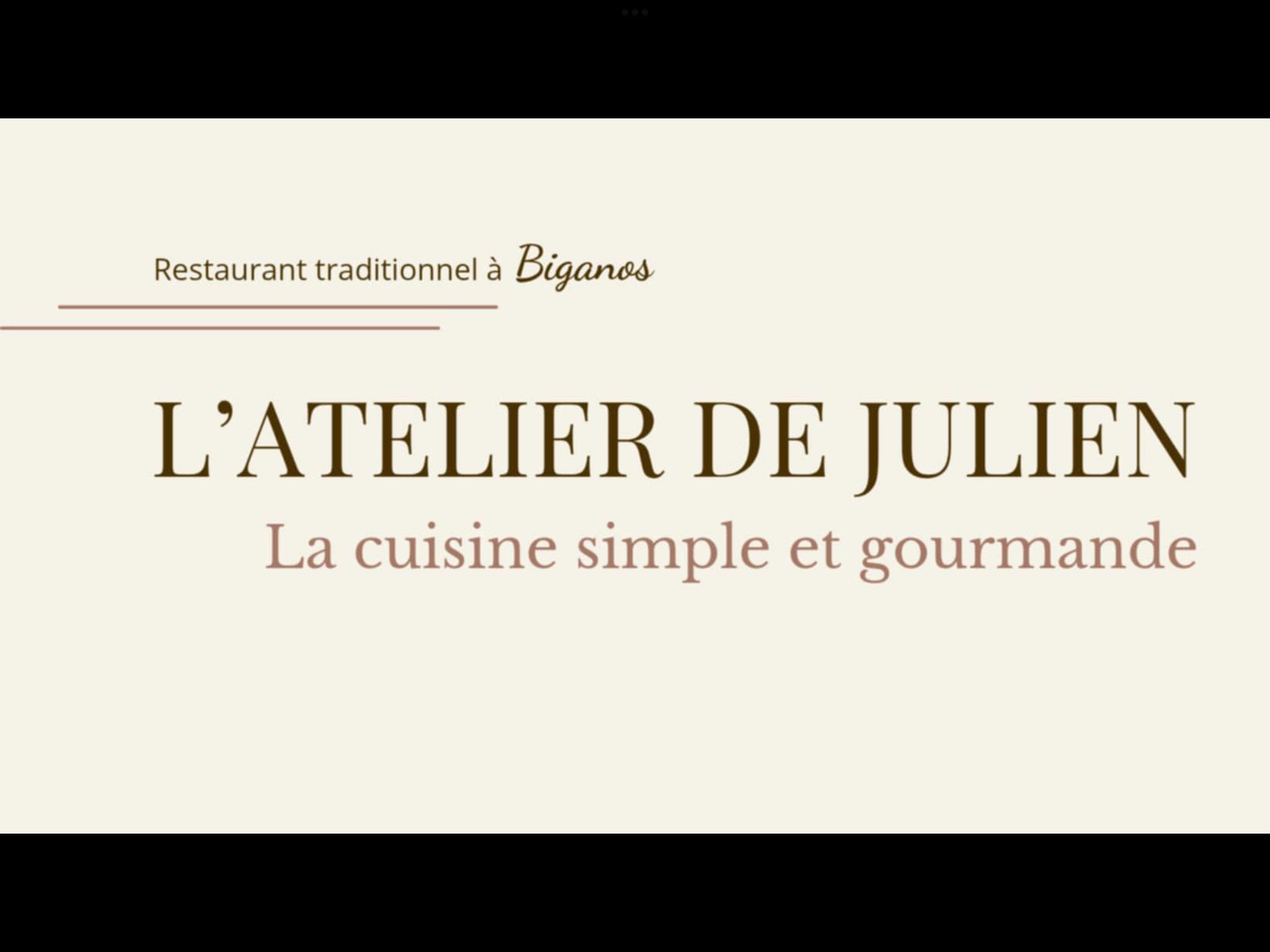 Atelier de Julien