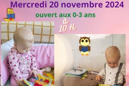 Ateliers bébés lecteurs 