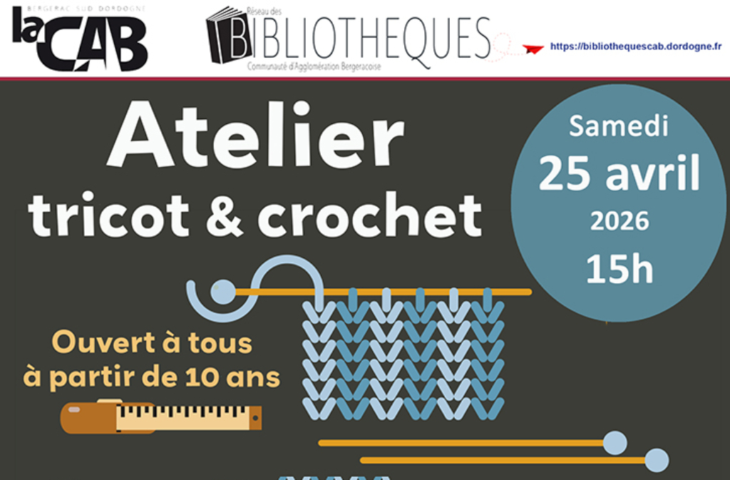 Atelier tricot et crochet