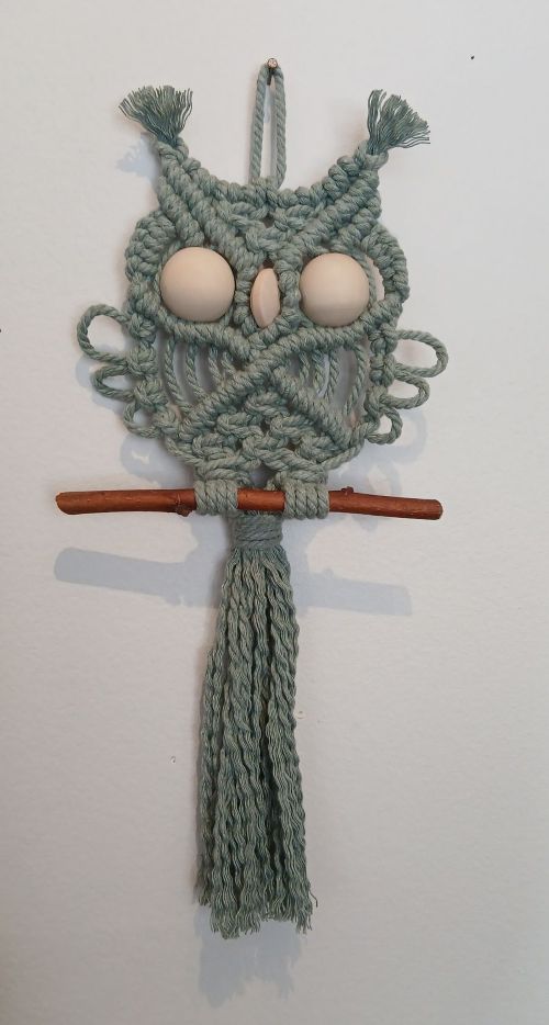 Atelier "Chouette en macramé"