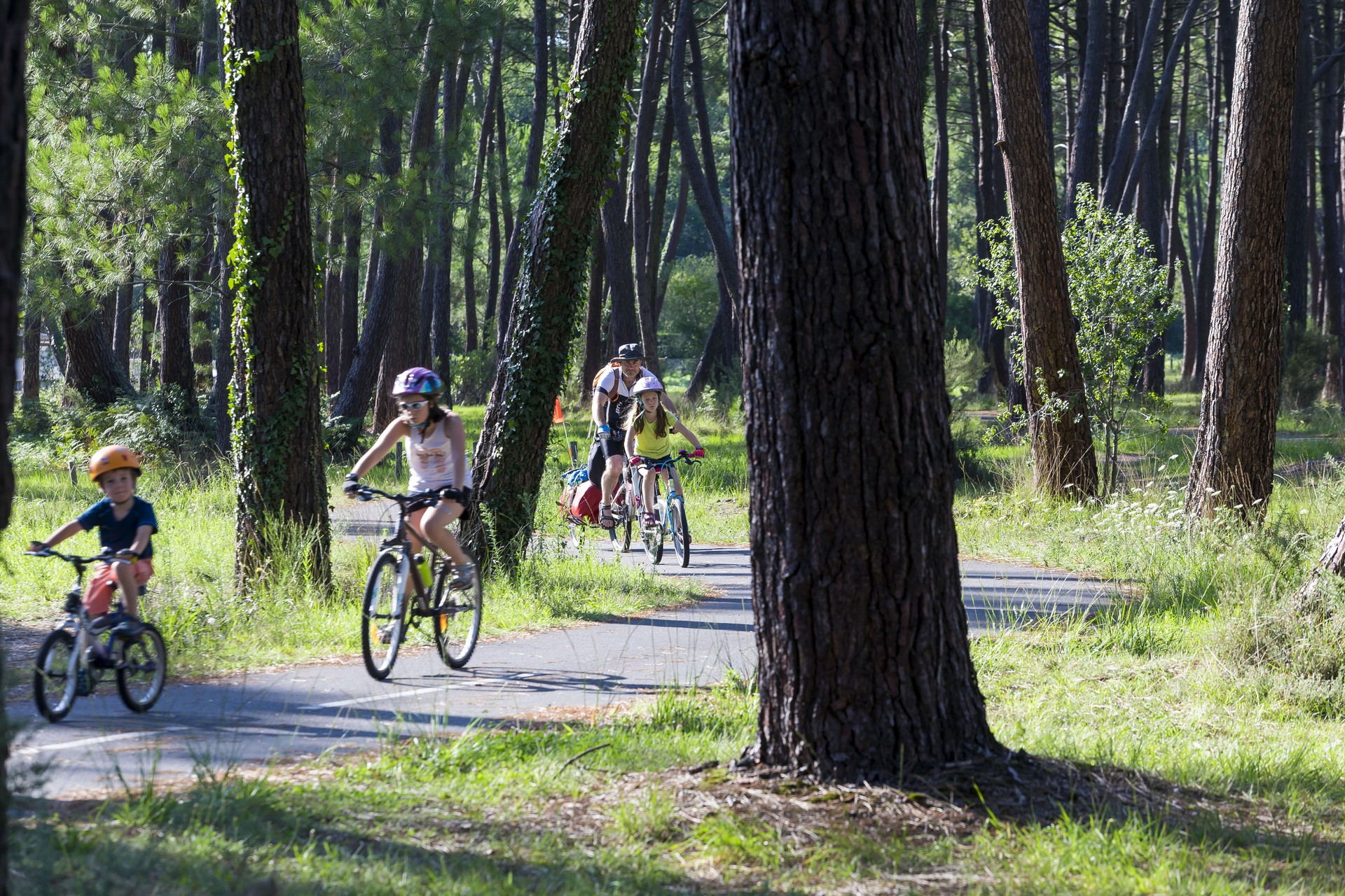 Le tour de Biscarrosse Plage à vélo