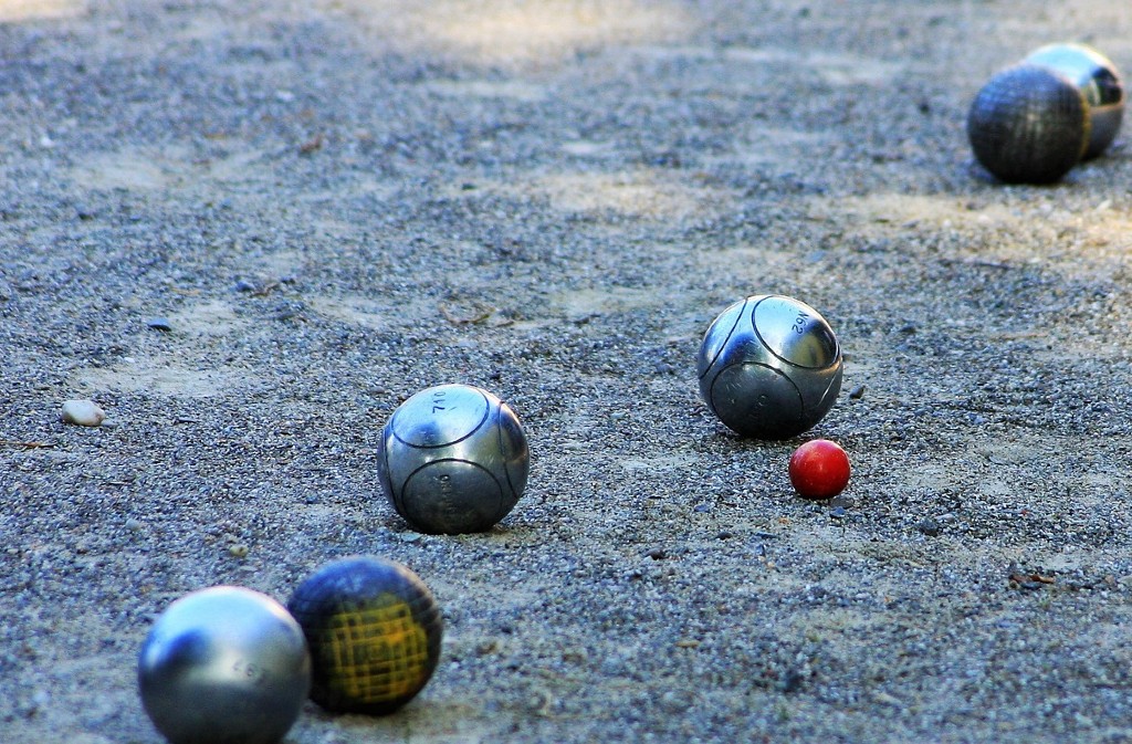 Concours de pétanque