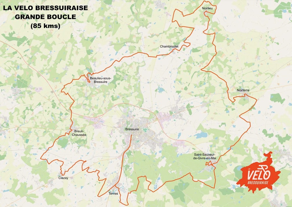 La Vélo Bressuiraise - Grande boucle