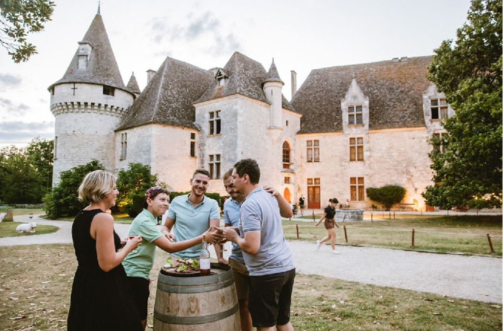 Ginguettes au château