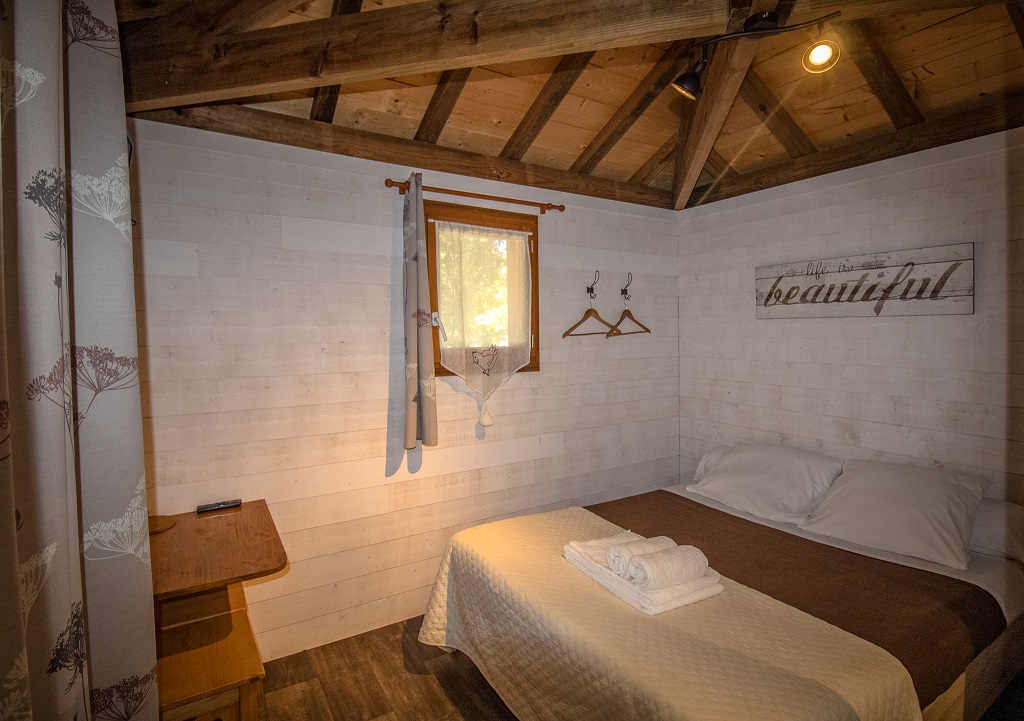 Cabane sur pilotis - Camping Landes Azur