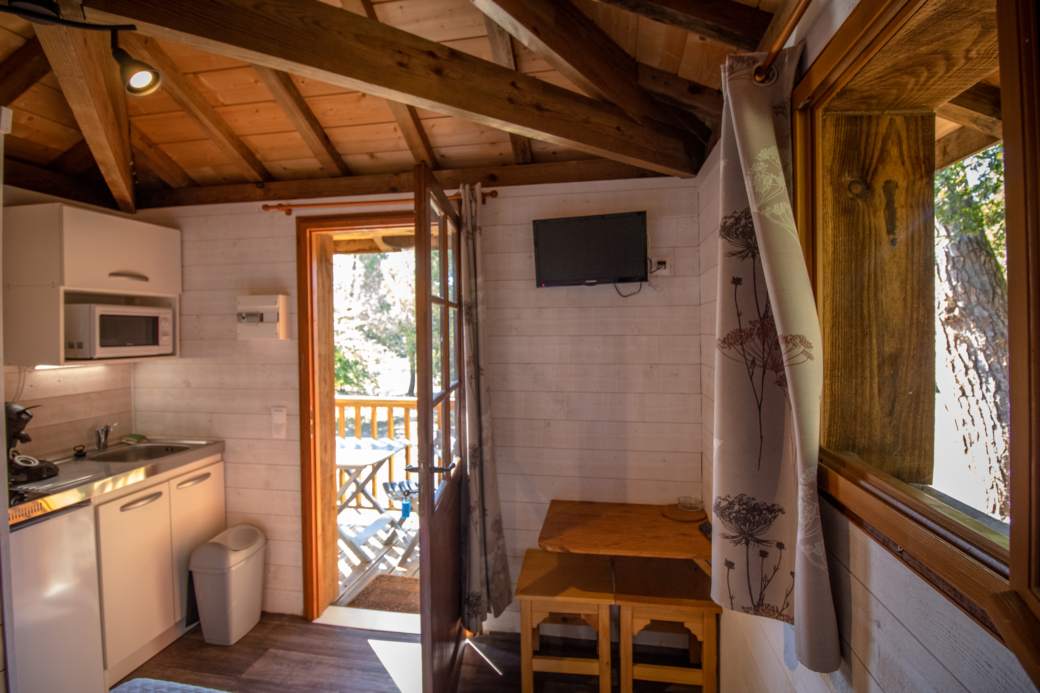 Cabane sur pilotis - Camping Landes Azur