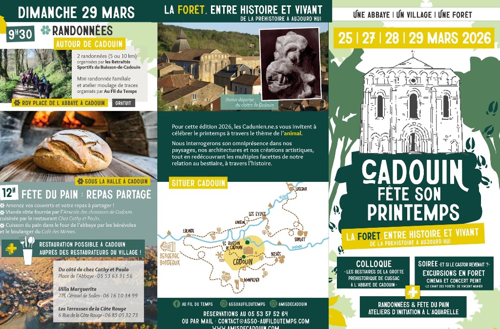 Cadouin fête son printemps