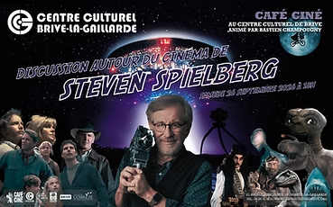 Café-ciné: Discussion autour du cinéma de Steven Spielberg (Centre culturel)