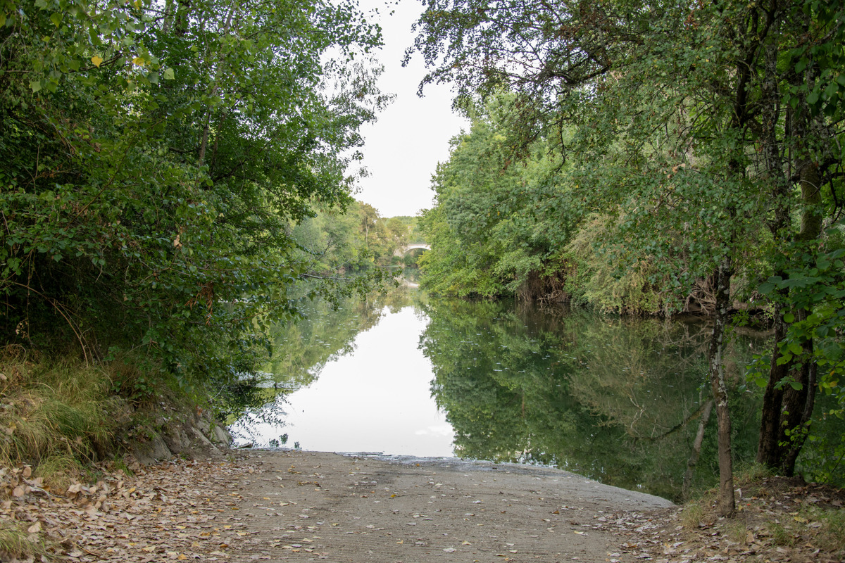 Cale de mise à l'eau du pont de la Filolie