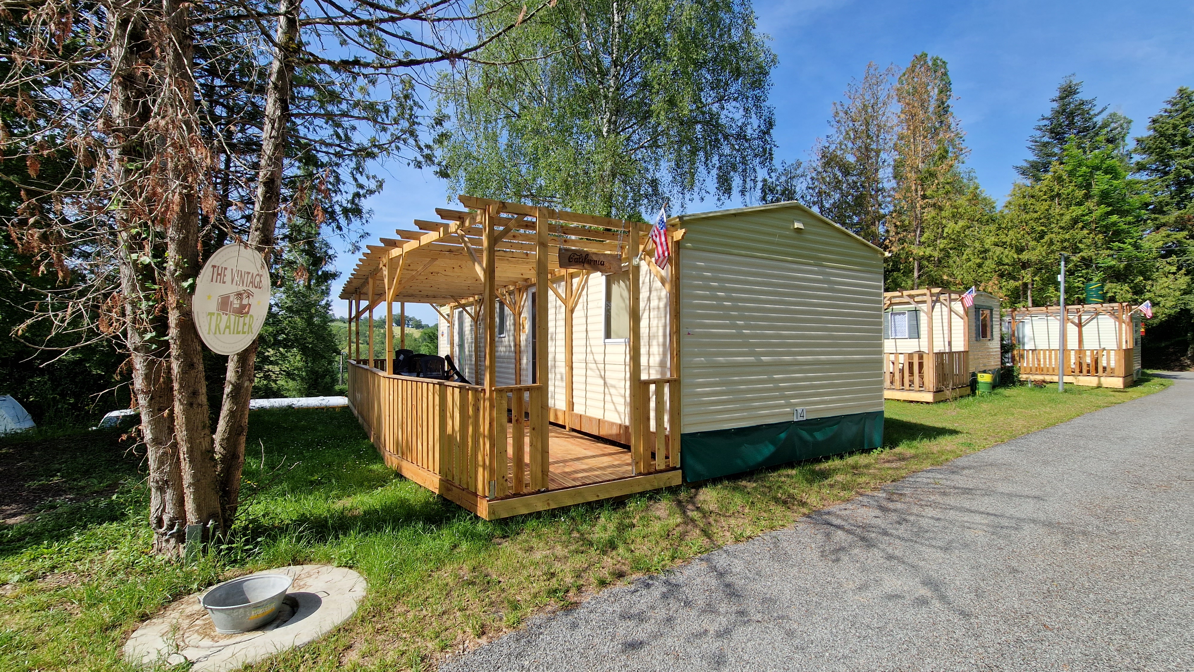 Mobil-Home Californie (Camping La Perle)