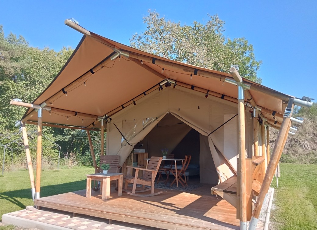Tente Safari Tennesee (Camping La Perle)