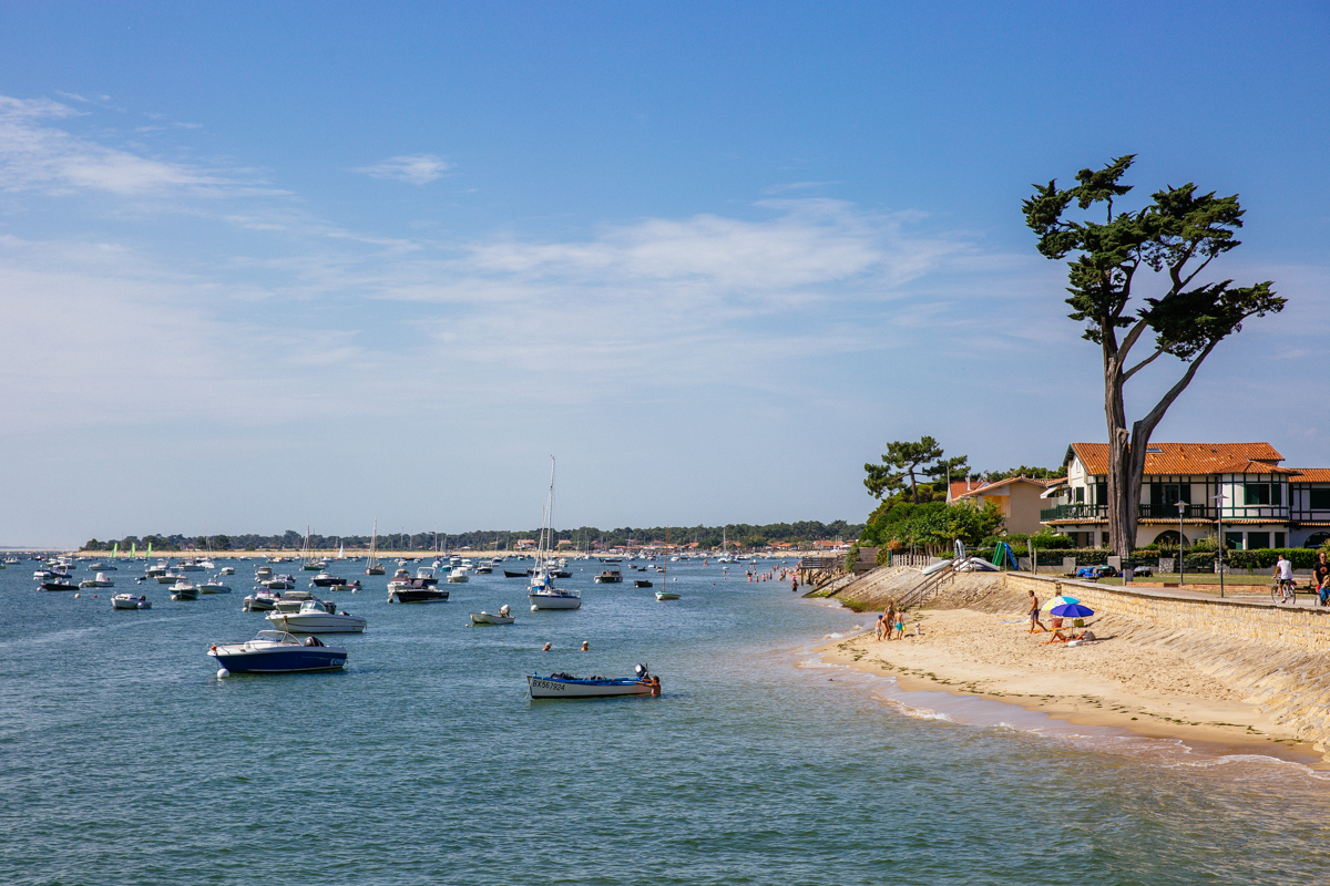 Balade à roulettes : Le Cap Ferret, de la jetée du Bélisaire vers le phare