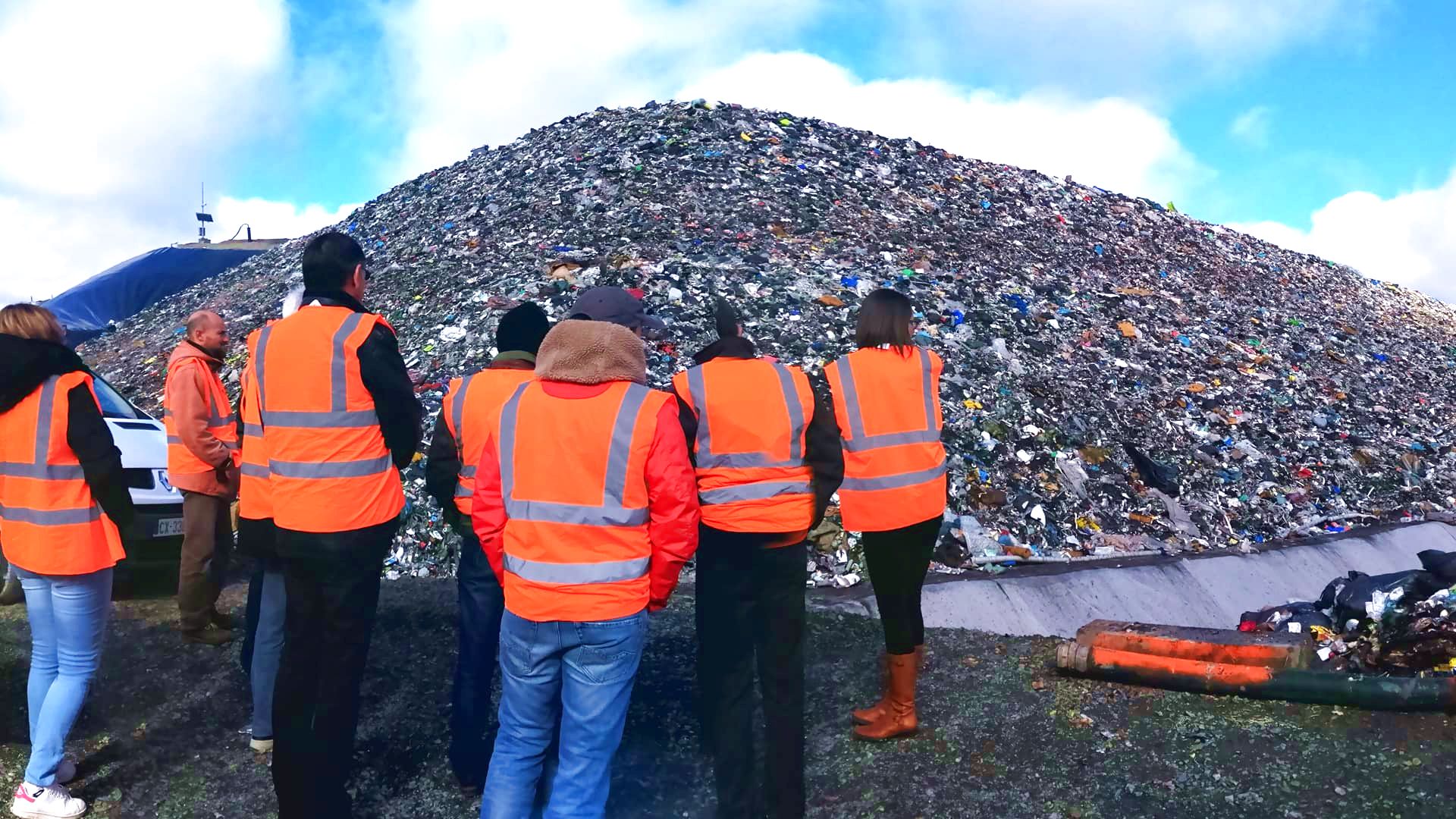 Visite du centre d'enfouissement — Thiviers